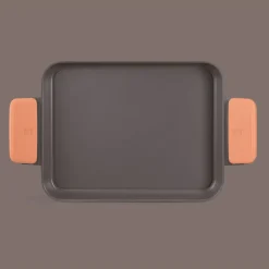 Plancha lisa antiadherente fuego y horno Compac Pro Bra