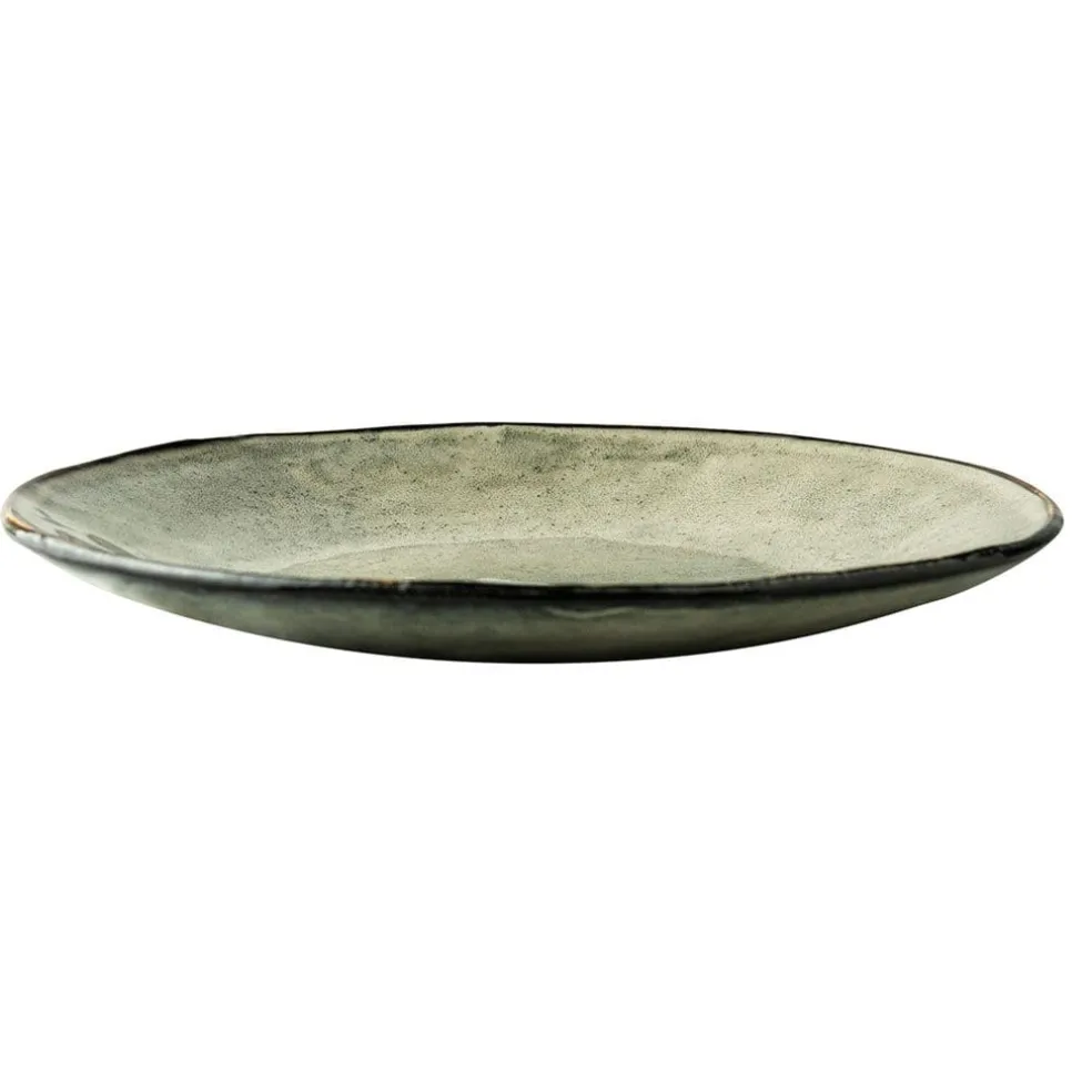 Plato de cena de gres Organic Collection