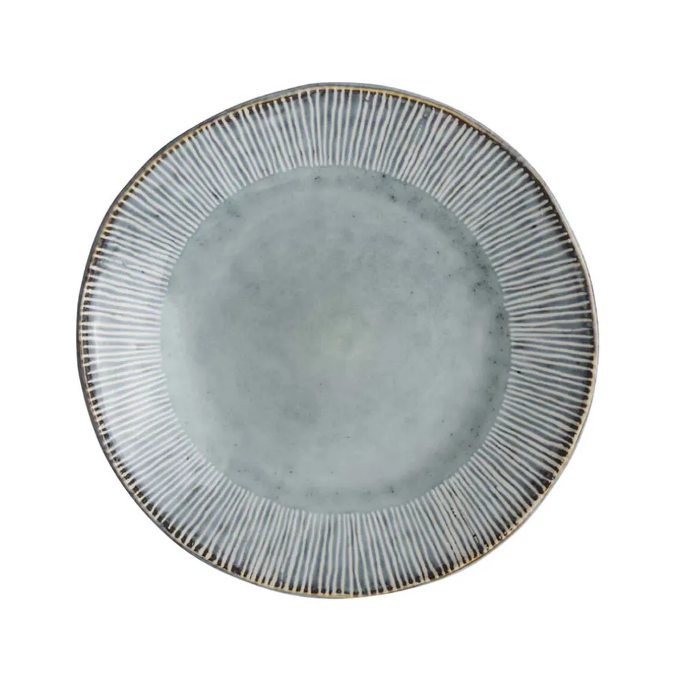 Plato de cena de gres Organic Collection