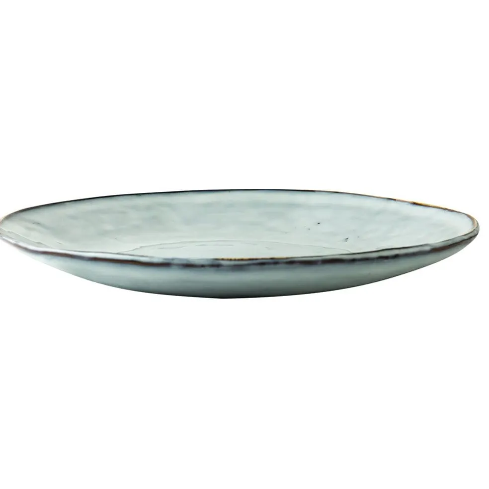 Plato de cena de gres Organic Collection