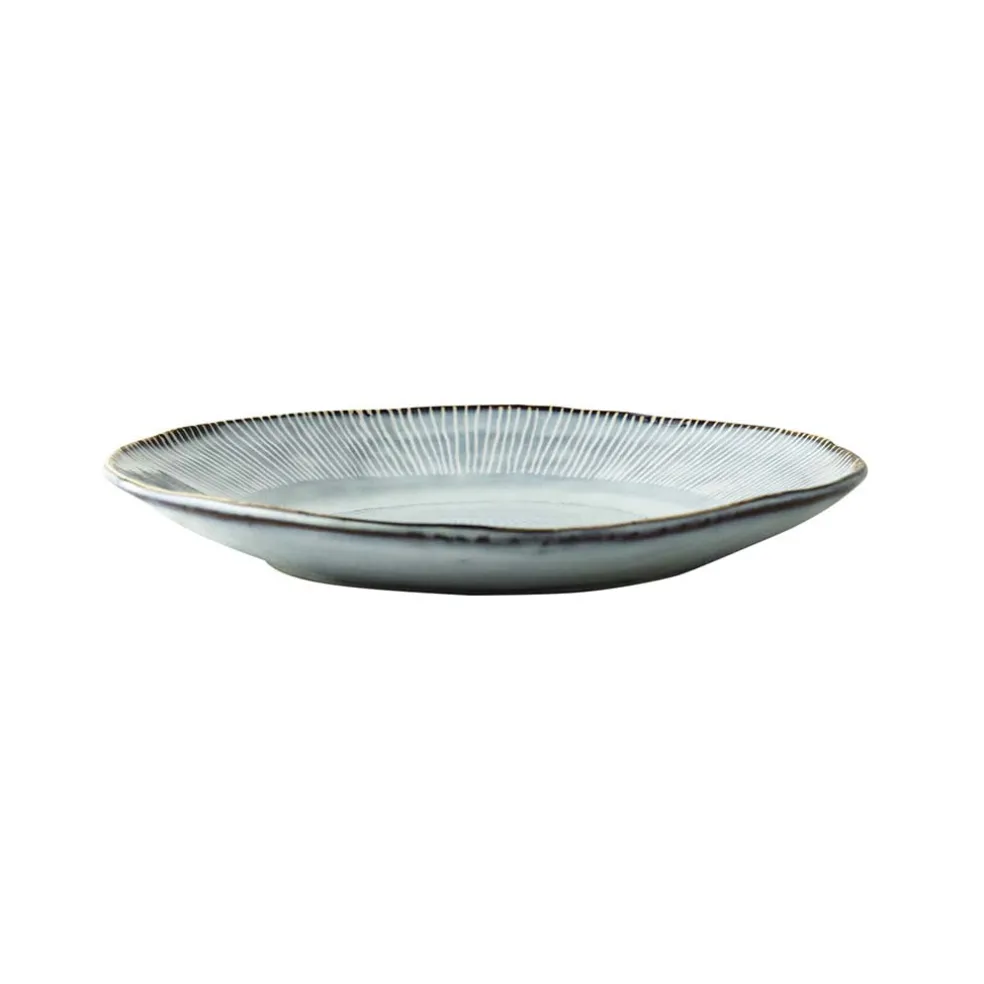 Plato de cena de gres Organic Collection