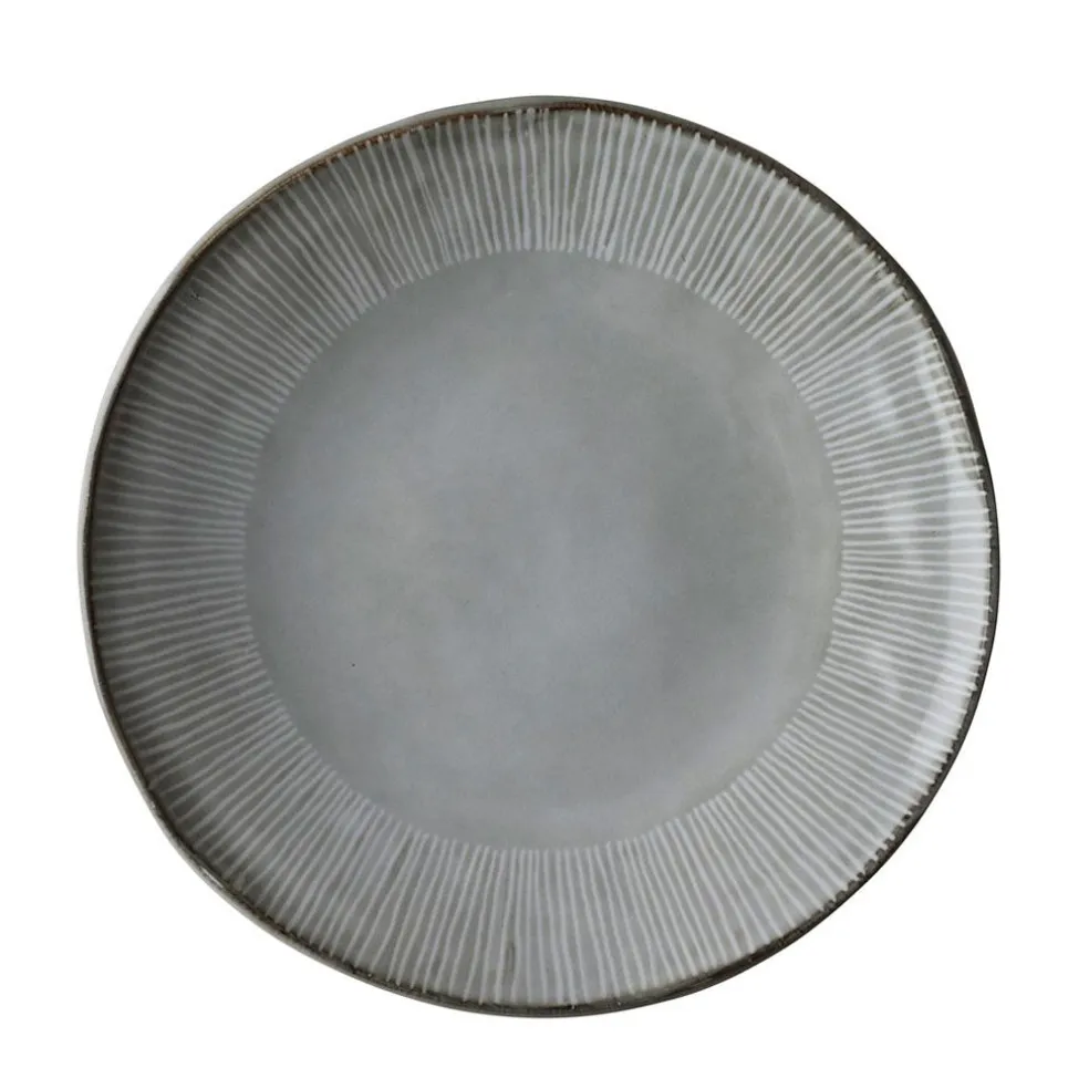 Plato de cena de gres Organic Collection
