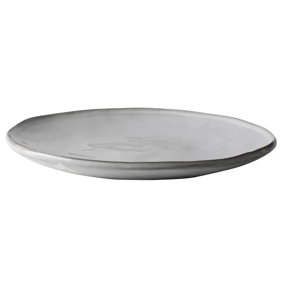 Plato de cena de gres Organic Collection