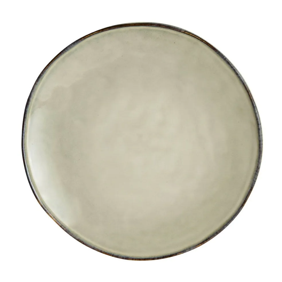 Plato de cena de gres Organic Collection
