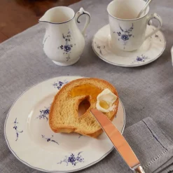 Plato de porcelana de café y postres Vieux Luxembourg Villeroy & Boch