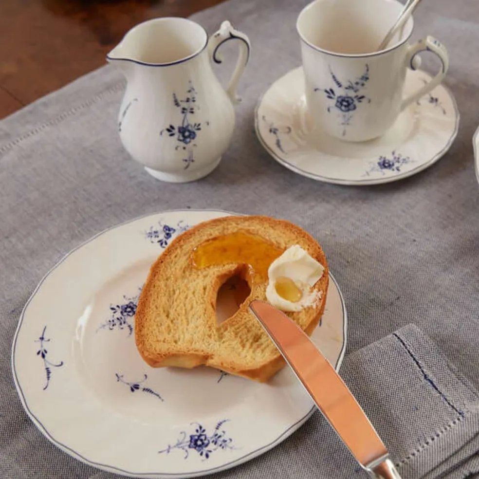 Plato de porcelana de café y postres Vieux Luxembourg Villeroy & Boch