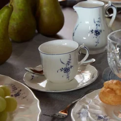Plato de porcelana de café y postres Vieux Luxembourg Villeroy & Boch
