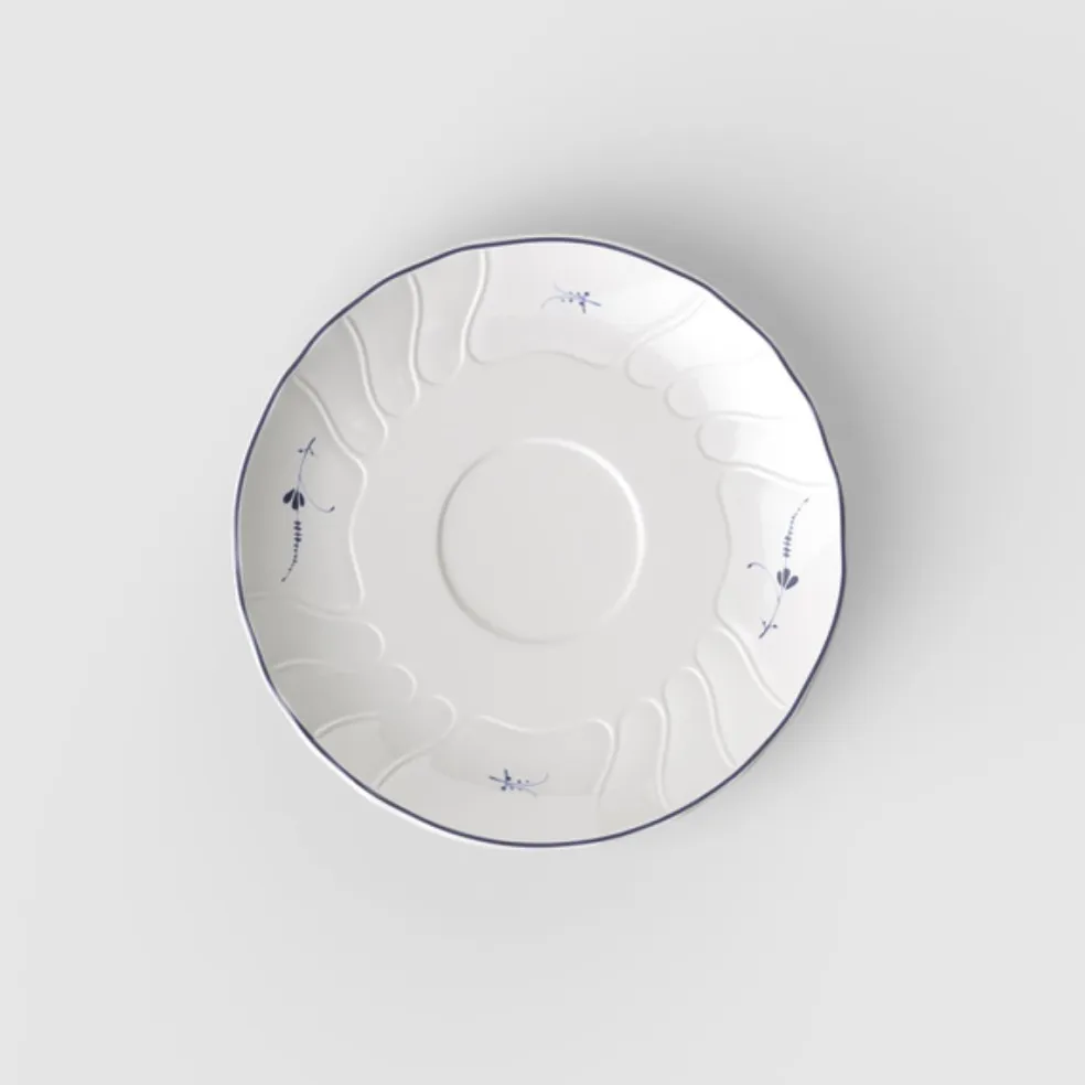 Plato de porcelana de café y postres Vieux Luxembourg Villeroy & Boch