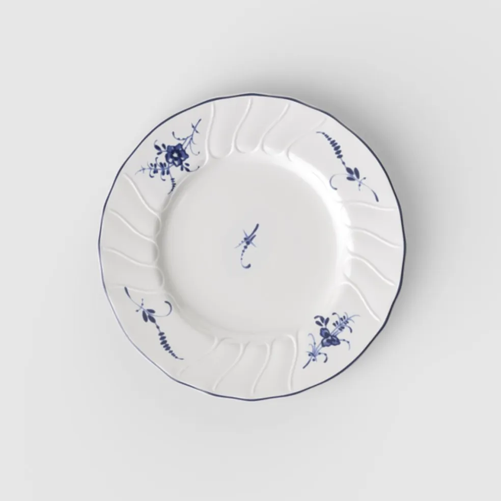 Plato de porcelana de café y postres Vieux Luxembourg Villeroy & Boch