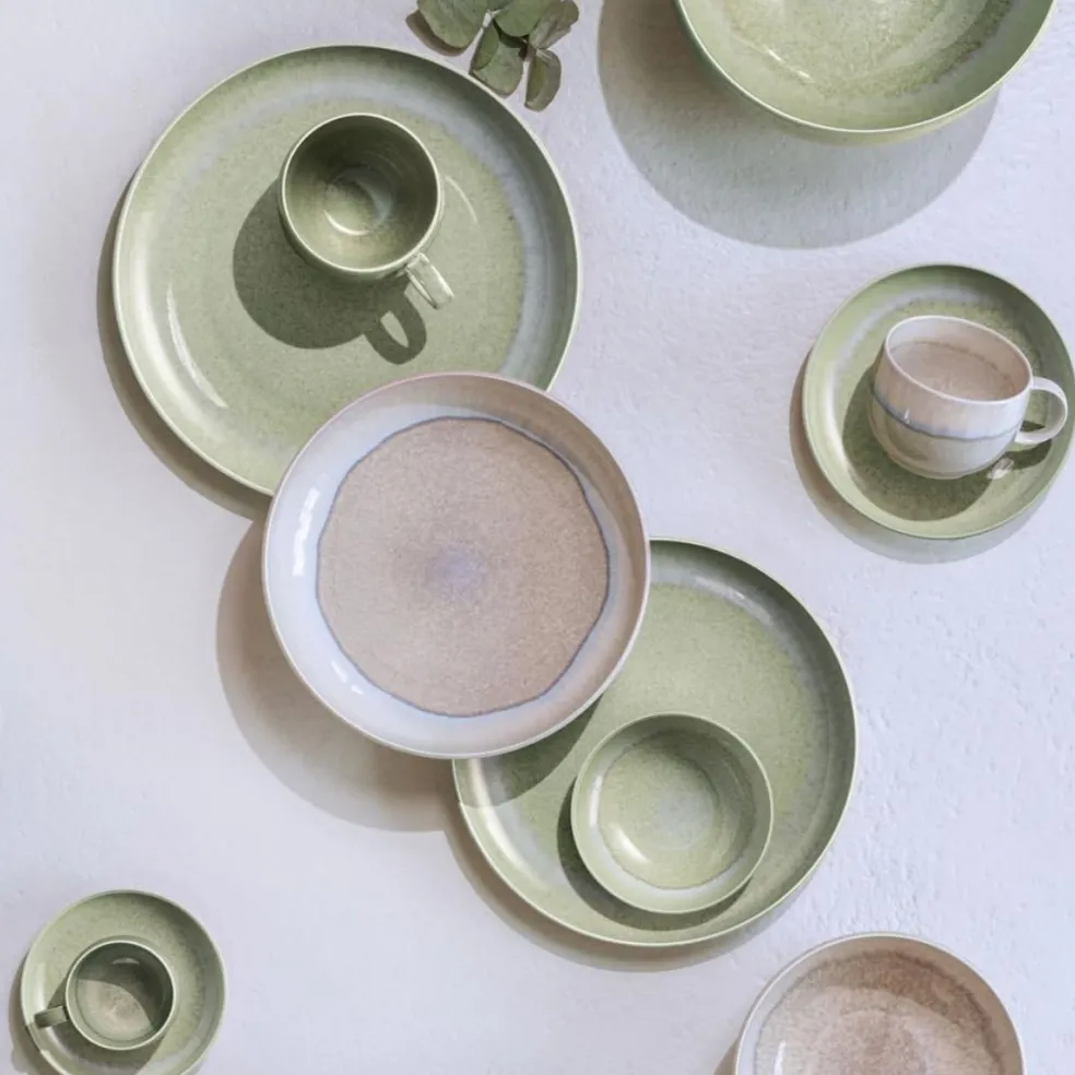 Plato de porcelana Perlemor Alga Villeroy & Boch