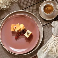 Plato de porcelana Perlemor Sand Villeroy & Boch