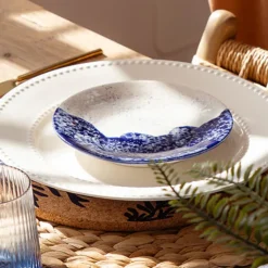 Plato de postre cerámico Wave Selbrae