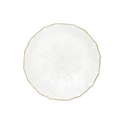 Plato de vidrio Maestà La Porcellana Bianca