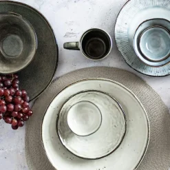 Plato hondo de gres Organic Collection