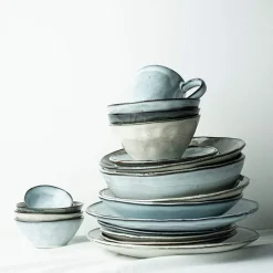 Plato hondo de gres Organic Collection