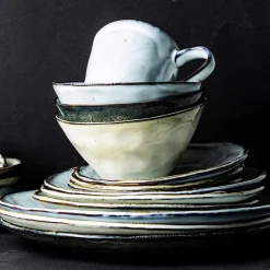 Plato hondo de gres Organic Collection