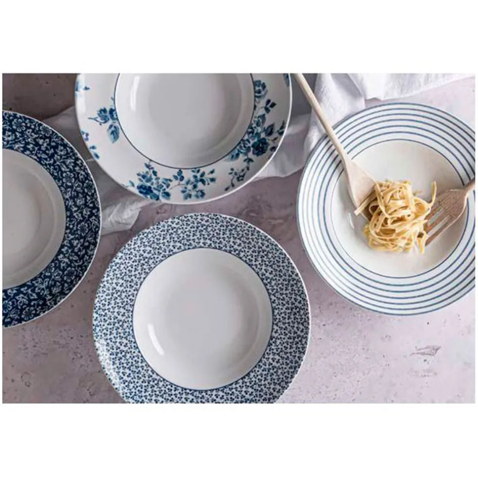 Plato para pasta y arroces Blueprint de Laura Ashley