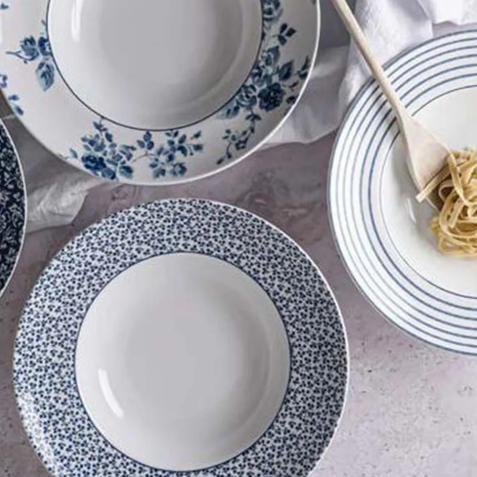 Plato para pasta y arroces Blueprint de Laura Ashley