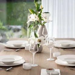 Plato para pasta y arroces de porcelana Manufacture Rock Villeroy & Boch