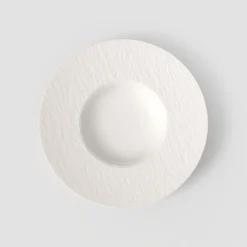 Plato para pasta y arroces de porcelana Manufacture Rock Villeroy & Boch