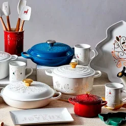 Platos Christmas Le Creuset
