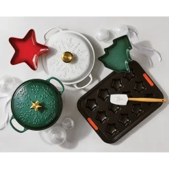 Platos Christmas Le Creuset