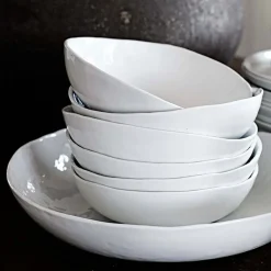 Platos de porcelana Bianca de Olsson & Jensen