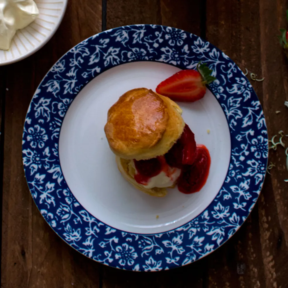 Platos de porcelana Laura Ashley