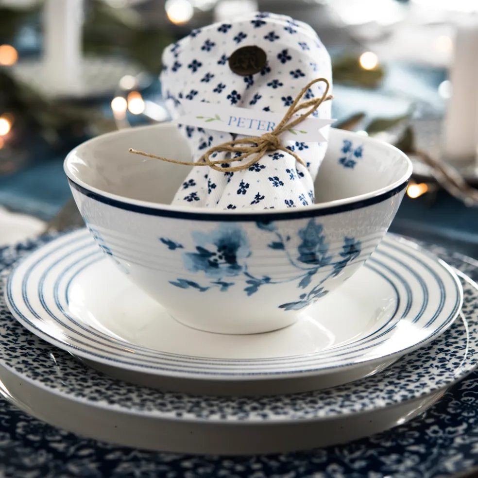Platos de porcelana Laura Ashley