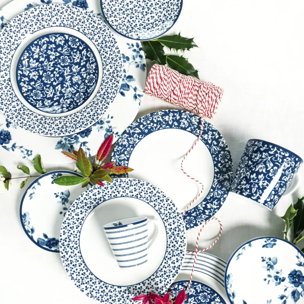Platos de porcelana Laura Ashley