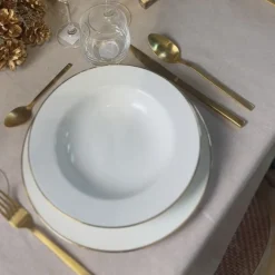 Platos de porcelana Maestà La Porcellana Bianca
