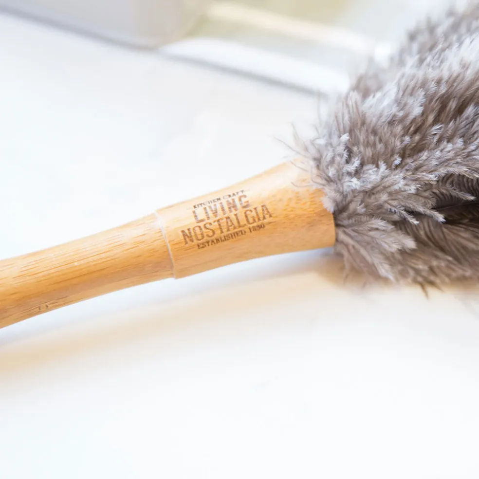 Plumero pluma de avestruz Living Nostalagia de KitchenCraft