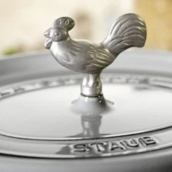 Pomo de acero inoxidable para cocotte Staub