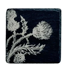 Posavasos individuales de pizarra Selbrae