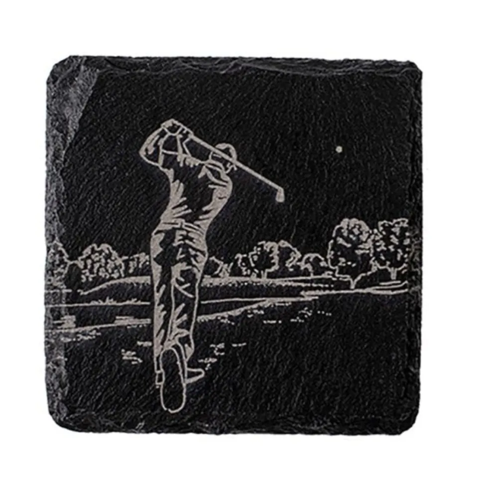 Posavasos individuales de pizarra Selbrae