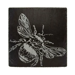 Posavasos individuales de pizarra Selbrae