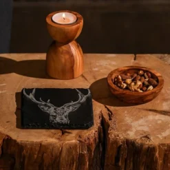 Posavasos individuales de pizarra Selbrae