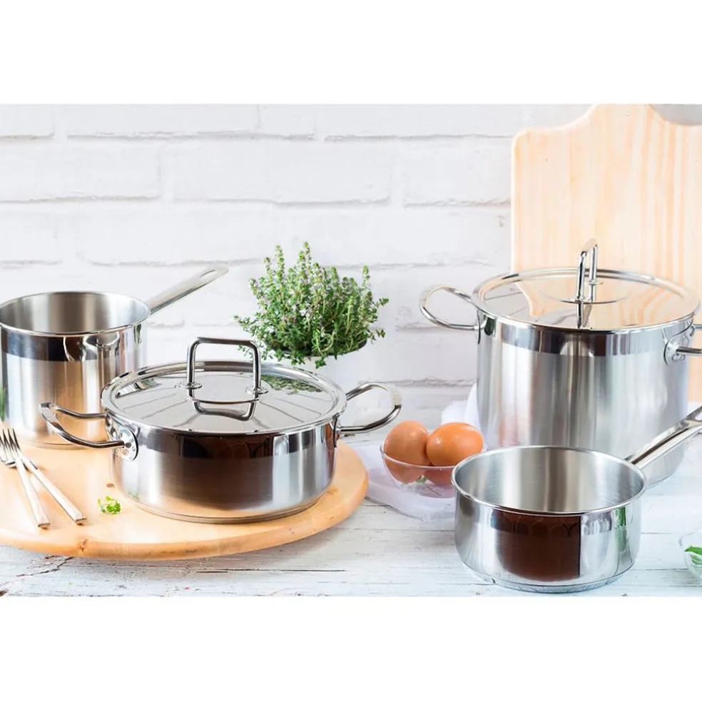 Pote de acero inoxidable Profesional de Bra