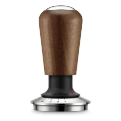 Prensador autonivelante de café con mango de madera Sage