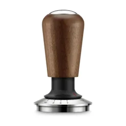 Prensador autonivelante de café con mango de madera Sage