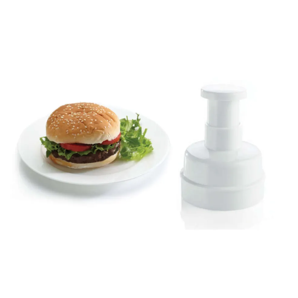 Prensa para hamburgesas con 100 discos BlueCard KitchenCraft