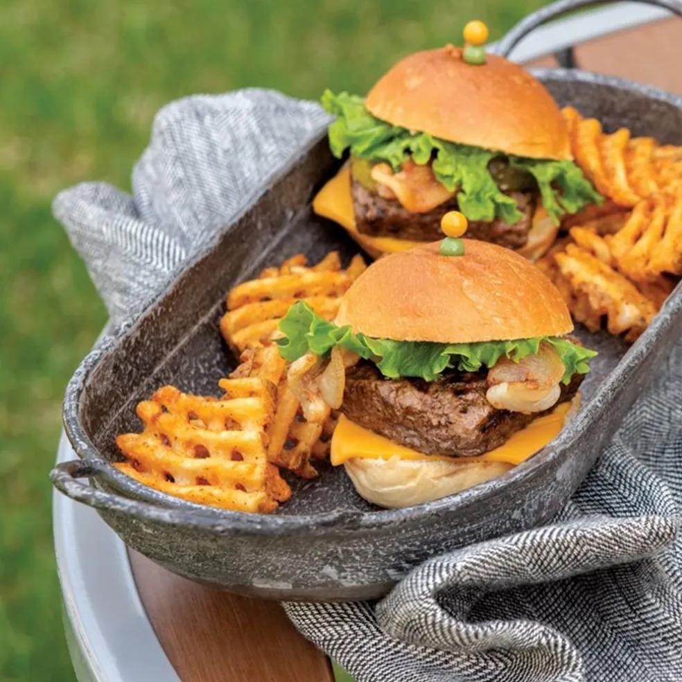 Prensa para hamburguesa rellenas 3 en 1 Nordic Ware