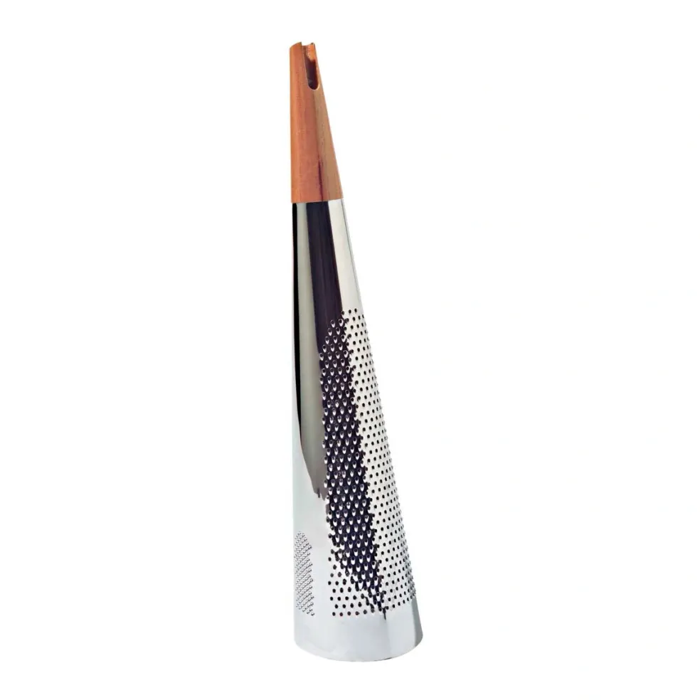 Rallador gigante de acero y madera Richard Sapper Alessi
