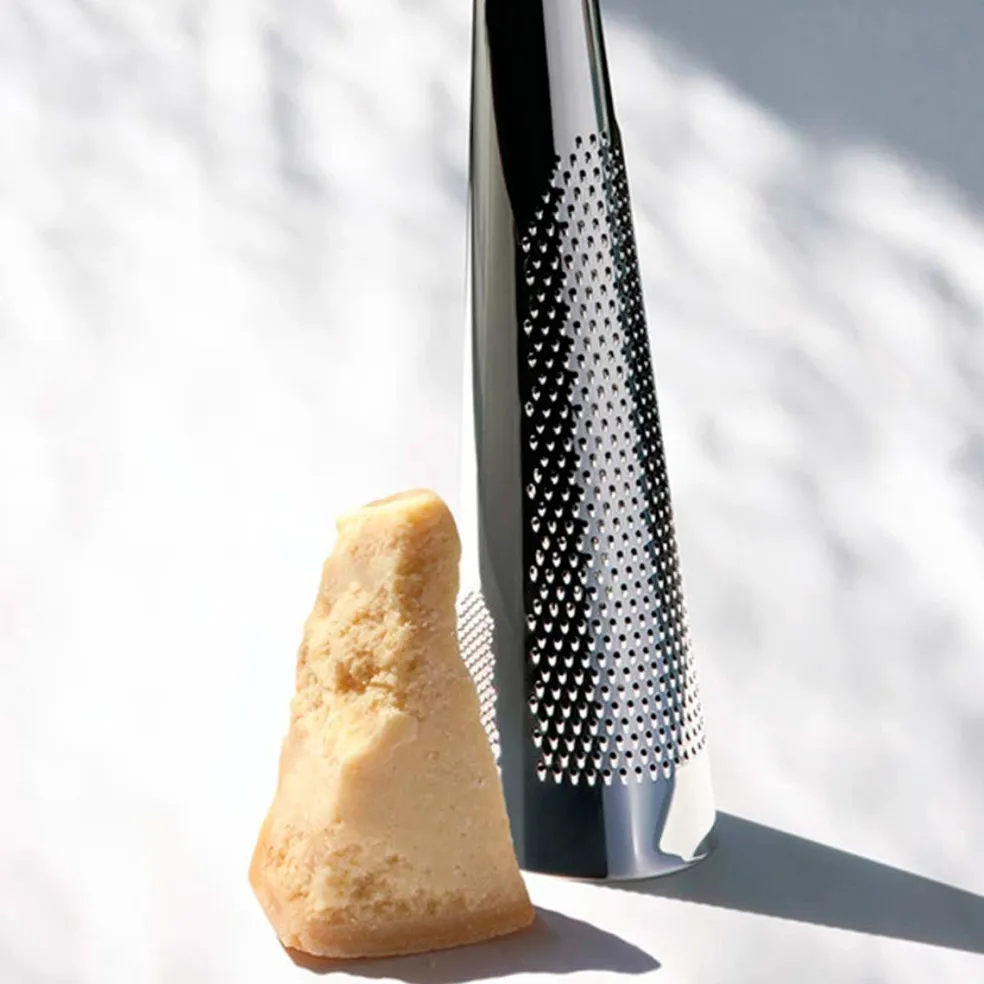 Rallador gigante de acero y madera Richard Sapper Alessi