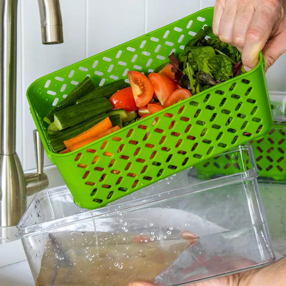 Recipiente rectangular con tapa KitchenCraft