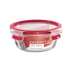 Recipientes de cristal apilables con cierre hermético Clip&Close EMSA