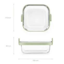Recipientes de cristal para freidora de aire Lékué