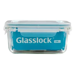 Recipientes herméticos de cristal cuadrados Glasslock
