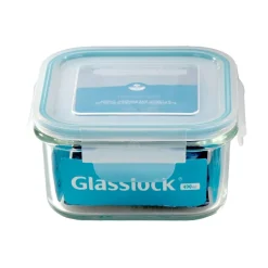 Recipientes herméticos de cristal cuadrados Glasslock