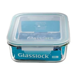 Recipientes herméticos de cristal rectangulares Glasslock